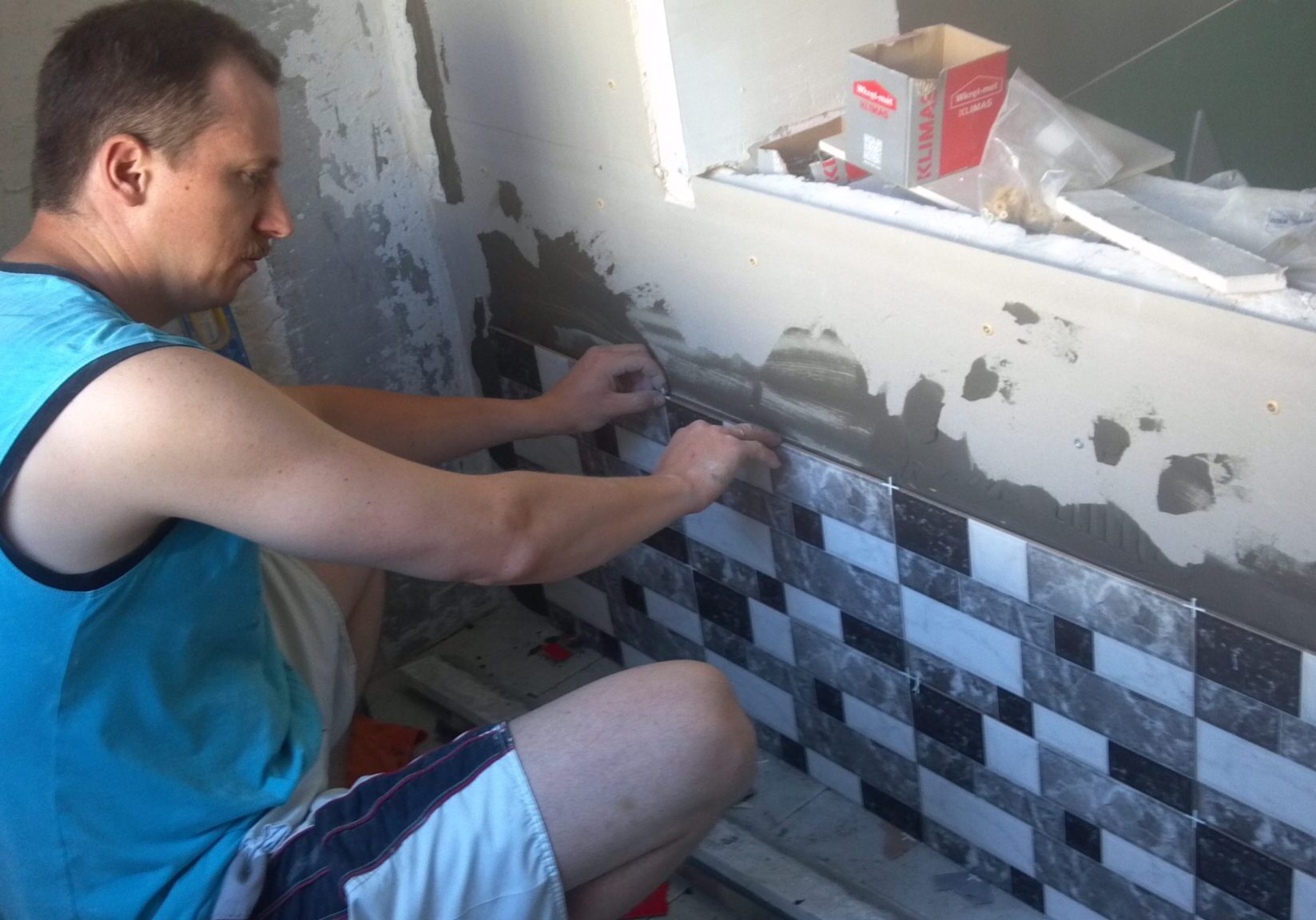 Укладка кафеля своими руками