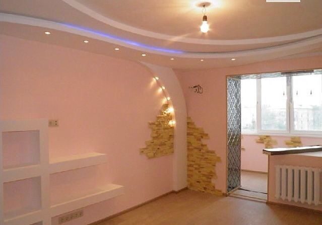 Стены и потолок из гипсокартона